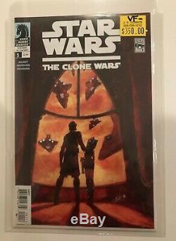 15 Star Wars Clone Wars #1-12 Complete Set + 3 Fcbd 1 Shots 1st Ashoka Tano Vf