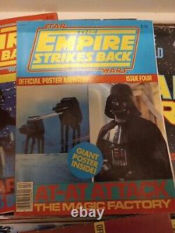 15 Vintage Star Wars Comics, Magazines Empire Strikes Back +More From 1980s