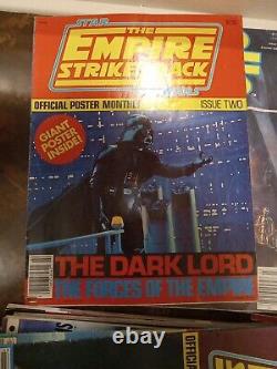 15 Vintage Star Wars Comics, Magazines Empire Strikes Back +More From 1980s