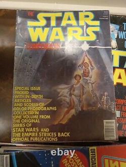 15 Vintage Star Wars Comics, Magazines Empire Strikes Back +More From 1980s