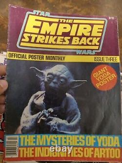 15 Vintage Star Wars Comics, Magazines Empire Strikes Back +More From 1980s