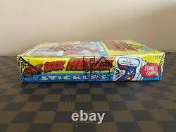 1975 Topps COMIC BOOK HEROES Unopened Wax Box of 36 Packs BBCE Avengers