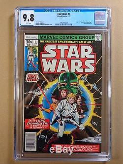 1977 Marvel Comics Star Wars #1 CGC 9.8 White Pages