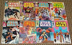 1977 Marvel Comics Star Wars #44 67 70 73 78 87 89 90 Luke Vader 1st App Dani