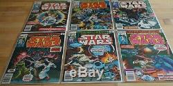 1977 Marvel Star Wars #1-34 36 58 61 62 64 67 74 79 83 85 86 LOT OF 45 Books