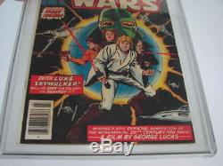 1977 Marvel Star Wars #1 Comics Graded Cgc 9.0 Vf/nm Off-white To White Pages
