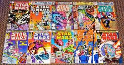 1977 Marvel Star Wars Movie Comics 1-107 Collection 92-issue Lot Fn #42,49,68,81