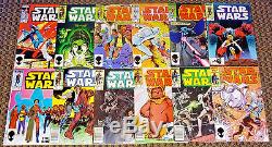 1977 Marvel Star Wars Movie Comics 1-107 Collection 92-issue Lot Fn #42,49,68,81