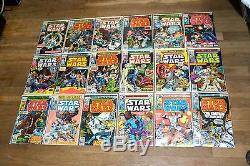 1977 Star Wars Marvel Comics Complete Set Issues 1-107 + Annuals