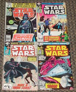 1977 Vintage Marvel Comics Star Wars 11 13 18 39 43 44 46 89 1st Print Lot Vader