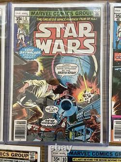 1977 star wars comic book lot