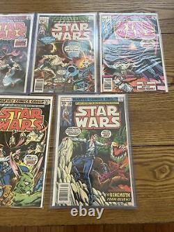 1977 star wars comic book lot