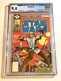 1978 Marvel STAR WARS #17 RARE WHITMAN VARIANT Luke Skywalker GRADED CGC 9.4