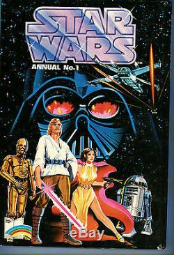 1978 Star WarsAnnual No. 1 UK Brown Watson HTF Comics & Stories Marvel scarce