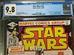 1980 Marvel Star Wars #42 CGC 9.8 WP 1st Appearance of Boba Fett