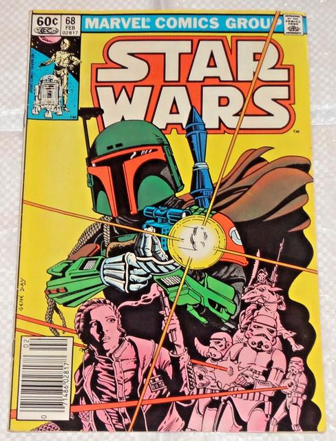 1983 Marvel Comics Star Wars #68 Fn+ Newsstand 1st Mandalorian Boba Fett Cover
