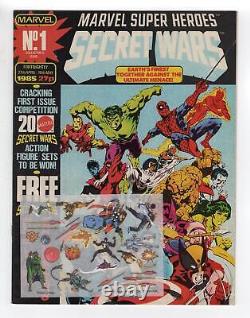 1984 Marvel Super Heroes Secret Wars #1 1st Appearance Of Beyonder Key Rare Uk