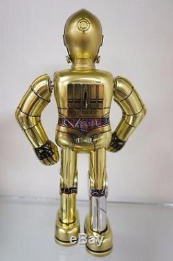 1998 OSAKA TIN TOY STAR WARS REBEL ALLIANCE C-3PO WIND UP ROBOT With ORIGINAL BOX