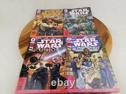 1999 Star Wars Union Dark Horse 1-2-3-4 Lot Gold Foil Wedding of Skywalker