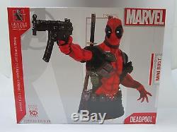 2012 Gentle Giant Limited Pgm Exclusive Marvel Bust Deadpool #10 Of 1700 New