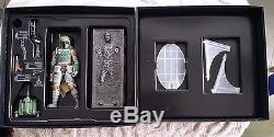 2013 SDCC Star Wars Black Series Comic Con Boba Fett And Han Solo In Carbonite