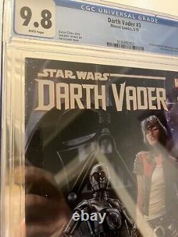 2015 Star Wars Darth Vader 3 CGC 9.8 1st Doctor Aphra Appearance Disney+