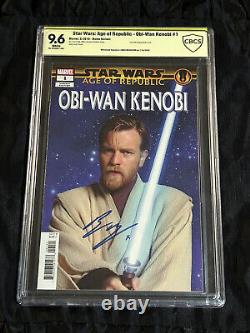 2019 Star Wars Age of Republic Obi-Wan Kenobi #1 CBCS 9.6 Ewan McGregor SIGN 2019 Star Wars Age of Republic Obi-Wan Kenobi #1 CBCS 9.6 Ewan McGregor SIGN