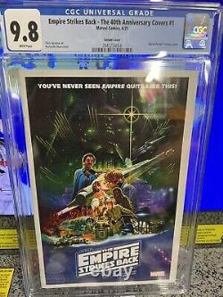 2021 The Empire Strikes Back 40th Anniversary Cover #1 Variant Star Wars CGC 9.8