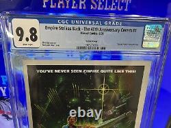 2021 The Empire Strikes Back 40th Anniversary Cover #1 Variant Star Wars CGC 9.8
