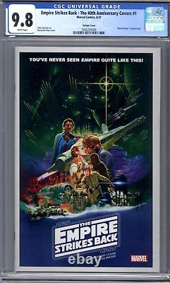 2021 The Empire Strikes Back 40th Anniversary Cover #1 Variant Star Wars CGC 9.8