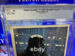 2021 The Empire Strikes Back 40th Anniversary Cover #1 Variant Star Wars CGC 9.8