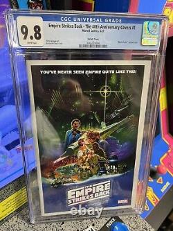 2021 The Empire Strikes Back 40th Anniversary Cover #1 Variant Star Wars CGC 9.8