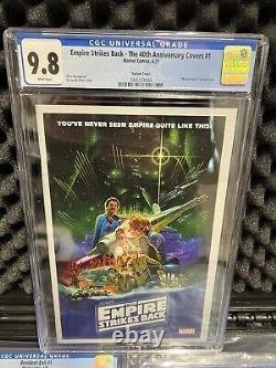 2021 The Empire Strikes Back 40th Anniversary Cover #1 Variant Star Wars CGC 9.8