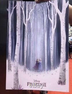 3 D23 Exclusive poster prints, Star Wars, Frozen 2, and Onward