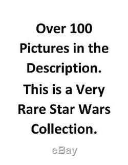 62 Original Star Wars Action Figure Lot + Star Wars Marvel Comics Complete Set