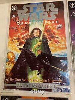 6 Star Wars Dark Empire Platinum Edition Comics #1-2-3-4-5-6 Dark Horse 1993