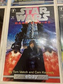 6 Star Wars Dark Empire Platinum Edition Comics #1-2-3-4-5-6 Dark Horse 1993