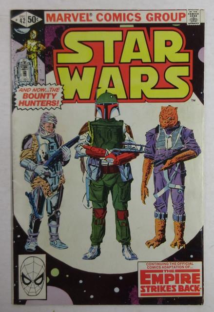 8.5 Vf+ Star Wars #42 Dec 1980 Featuring 1st Boba Fett Marvel Comics