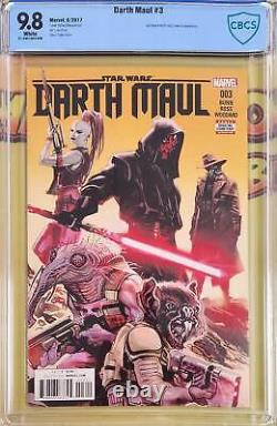 9.8 CBCS STAR WARS DARTH MAUL #3 1ST COVER APPEARANCE OF CAD BANE Brand New