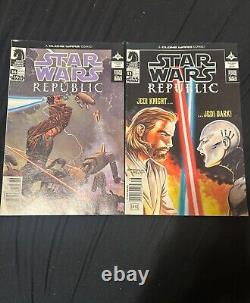 A clone wars comic star wars comics lot of 14