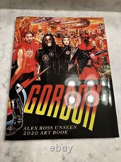 Alex Ross Autographed Signed Comic Con Art Book Batman Star Wars Flash Gordon