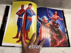 Alex Ross Autographed Signed Comic Con Art Book Batman Star Wars Flash Gordon