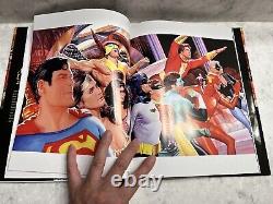 Alex Ross Autographed Signed Comic Con Art Book Batman Star Wars Flash Gordon