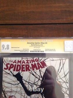 Amazing Spider-Man #4 CGC SS 9.8 Ramos Variant Cover 1st Full Appearance of Silk