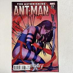 Astonishing Ant-man 10 Variant Nm- 2016 Jenny Frison Psylocke Death Of X