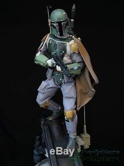 BOBA FETT EXCLUSIVE Sideshow Collectibles Premium Format statue Star Wars Vader