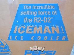 BRAND NEW IN THE BOX 1996 Pepsi R2D2 Iceman Cooler / STAR WARS COLLECTIBLE