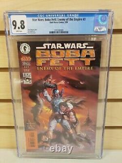 Boba Fett Enemy of the Empire #1-4 All CGC Graded Dark Horse Comics 1999 9.8