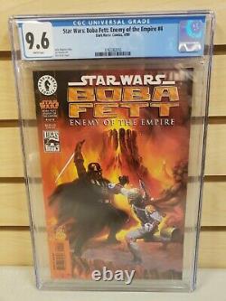 Boba Fett Enemy of the Empire #1-4 All CGC Graded Dark Horse Comics 1999 9.8