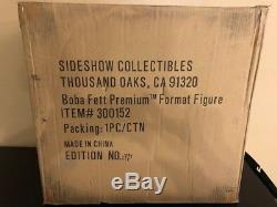 Boba Fett Premium Format Statue Sideshow Star Wars Limited Edition USA